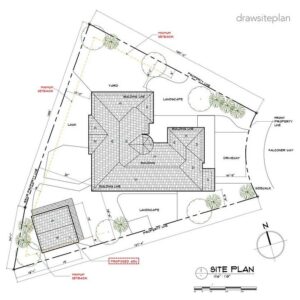 Proposed site plan